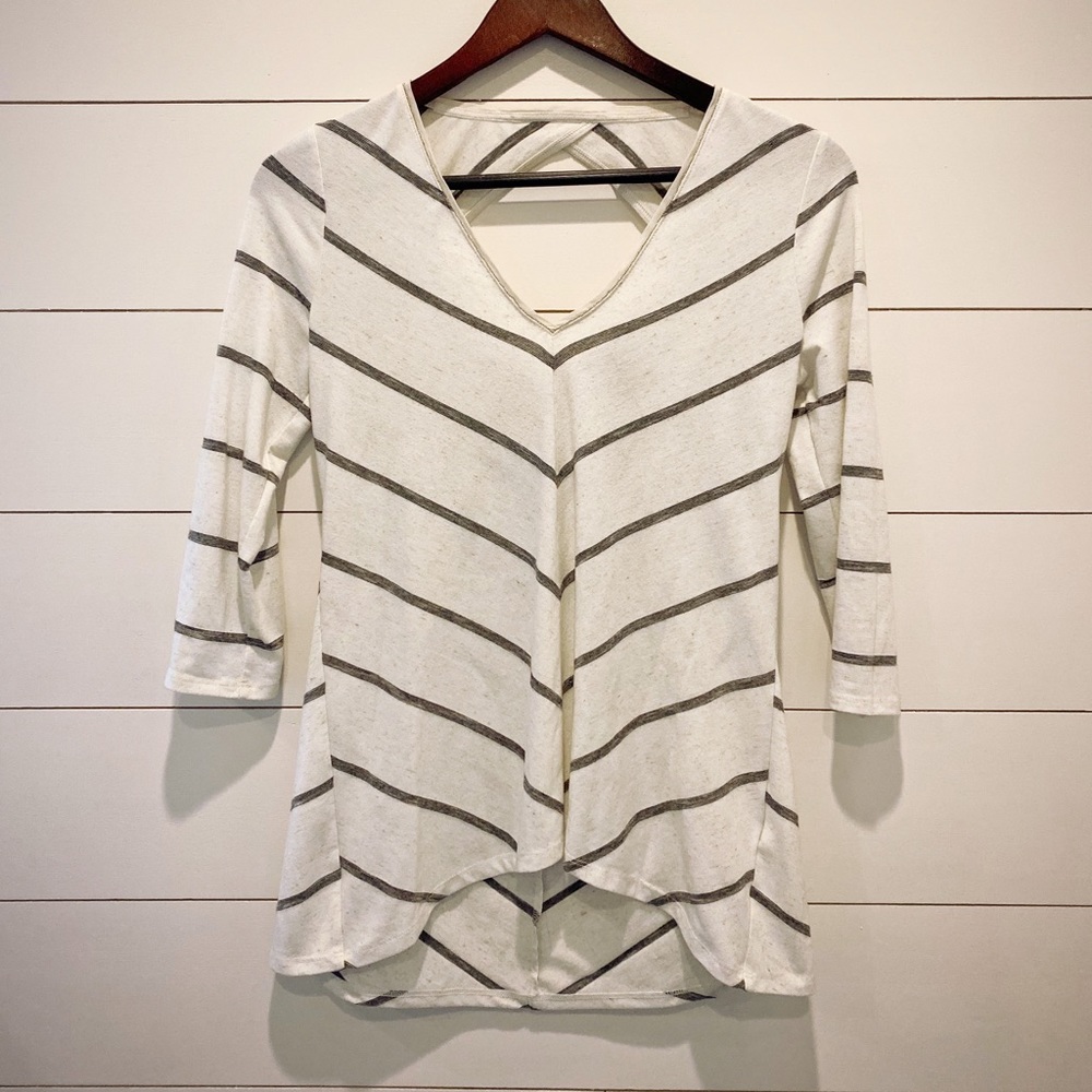 White House Black Market Backless Shirt